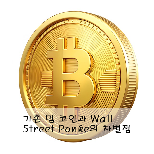 기존 밈 코인과 Wall Street Ponke의 차별점