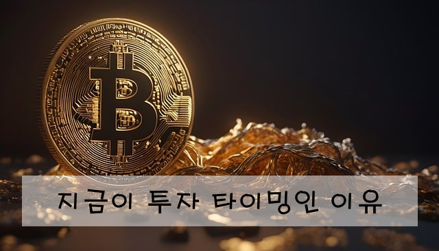 지금이 투자 타이밍인 이유