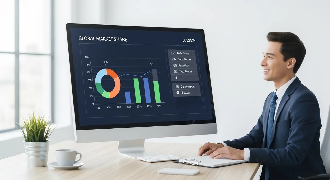 글로벌 분리막 시장 내 SKIET의 현재 위치