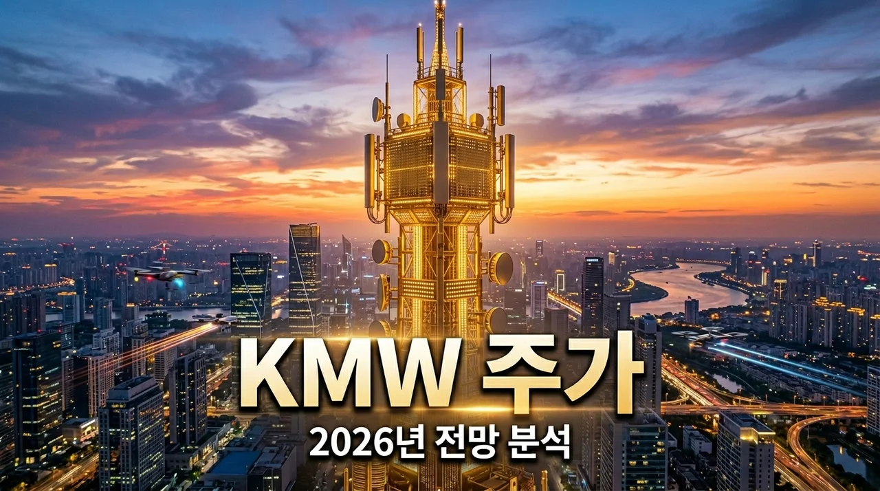 KMW주가 전망, 2026년 미국 5G·6G 수출 대박으로 35,000원 돌파할까?