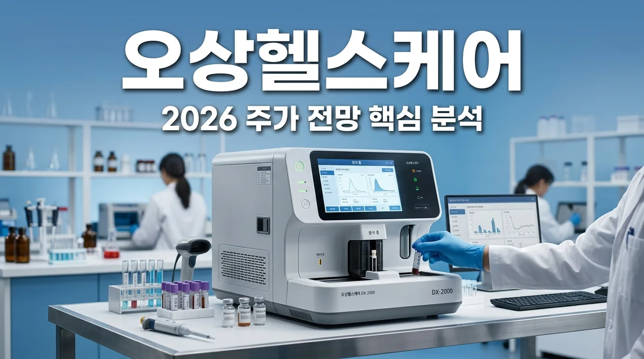 오상헬스케어 주가 전망 2026 FDA 승인 이슈 및 투자 포인트 TOP 5