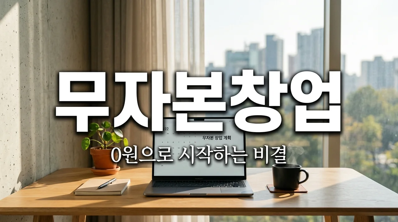 무자본창업 성공 전략 5단계: 리스크 제로로 월 수익 300만원 만들기