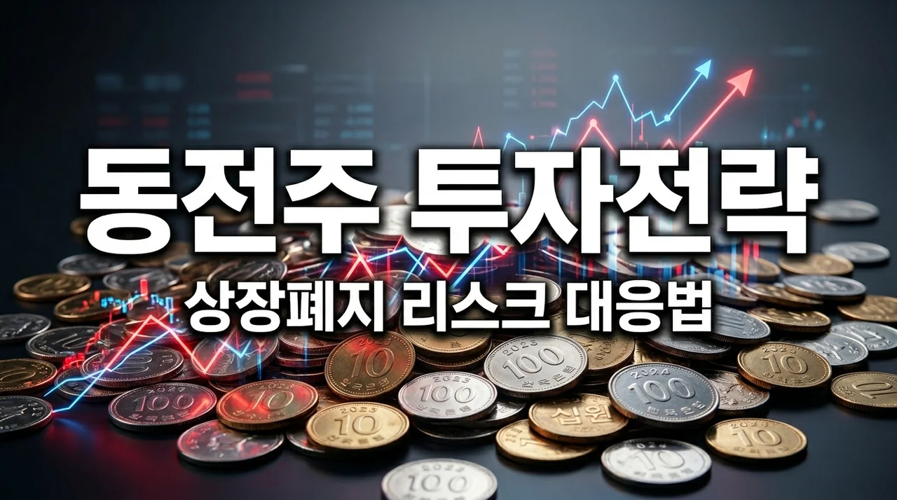 동전주 투자 주의보! 상장폐지 조건 강화와 생존 전략 완벽 정리