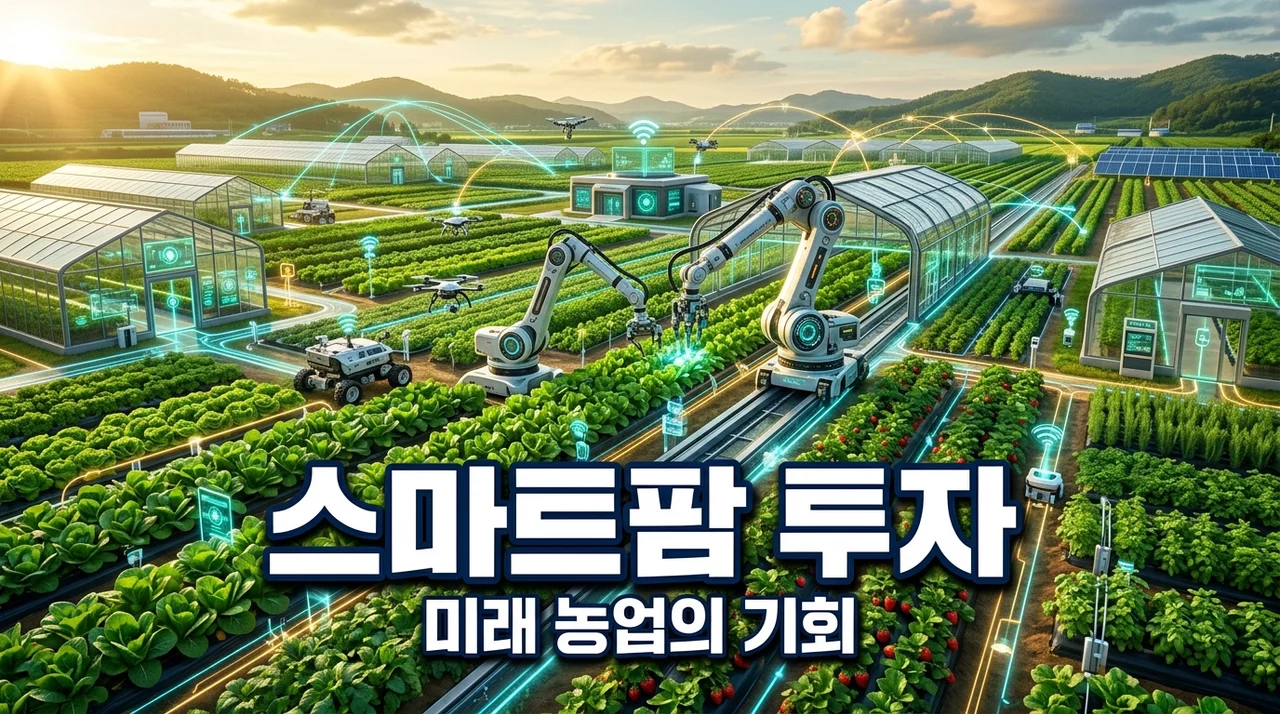 스마트팜 관련주 TOP 7, 2026년 급성장 전망과 투자 전략 완벽 분석