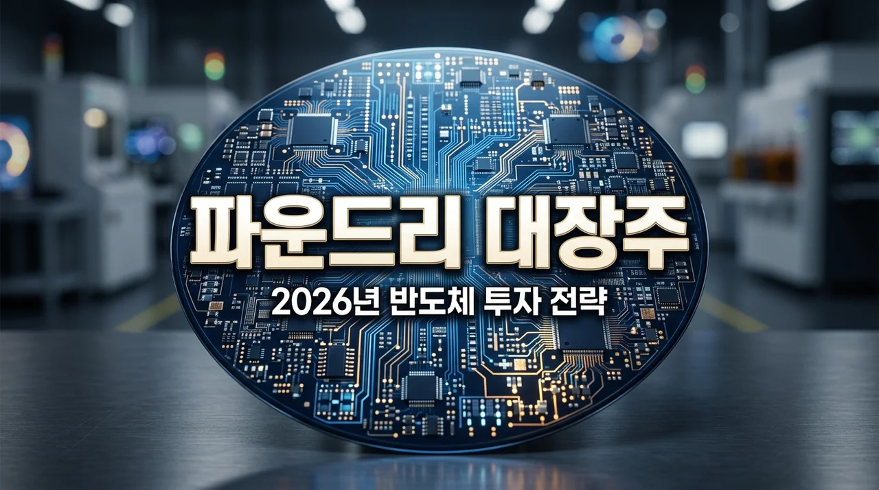 파운드리 관련주 TOP 5 추천 및 2026년 반도체 시장 전망 완벽 정리