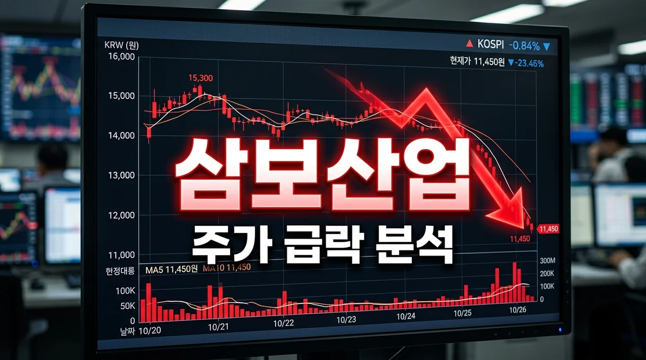 삼보산업 주가 급락, 감사보고서 미제출? 현 상황과 전망 (최신)