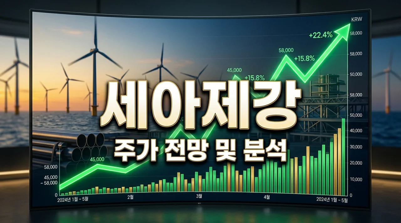 세아제강지주 주가 전망: 해상풍력 수혜와 투자 핵심 분석 (2026년)