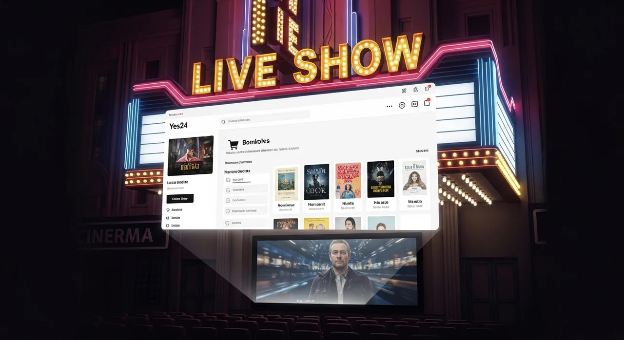 예스24의 핵심 경쟁력: 온라인 서점부터 공연/영화 예매까지