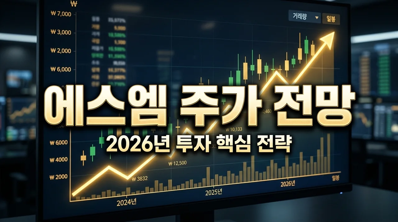에스엠주가 전망: 2026년 목표가와 엔터주 투자 핵심 포인트 5가지