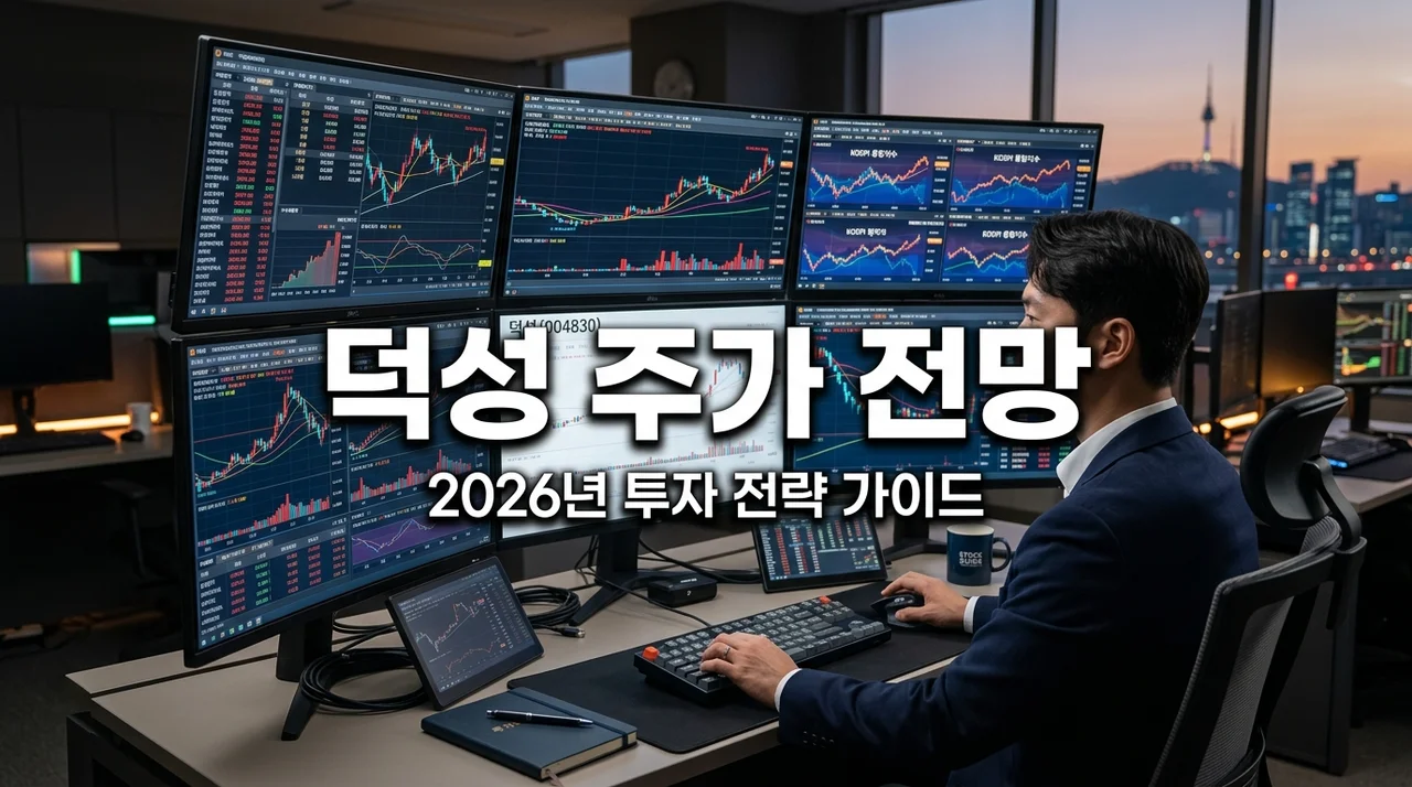 덕성주가 전망 분석: 초전도체 호재와 정치 테마 리스크 총정리