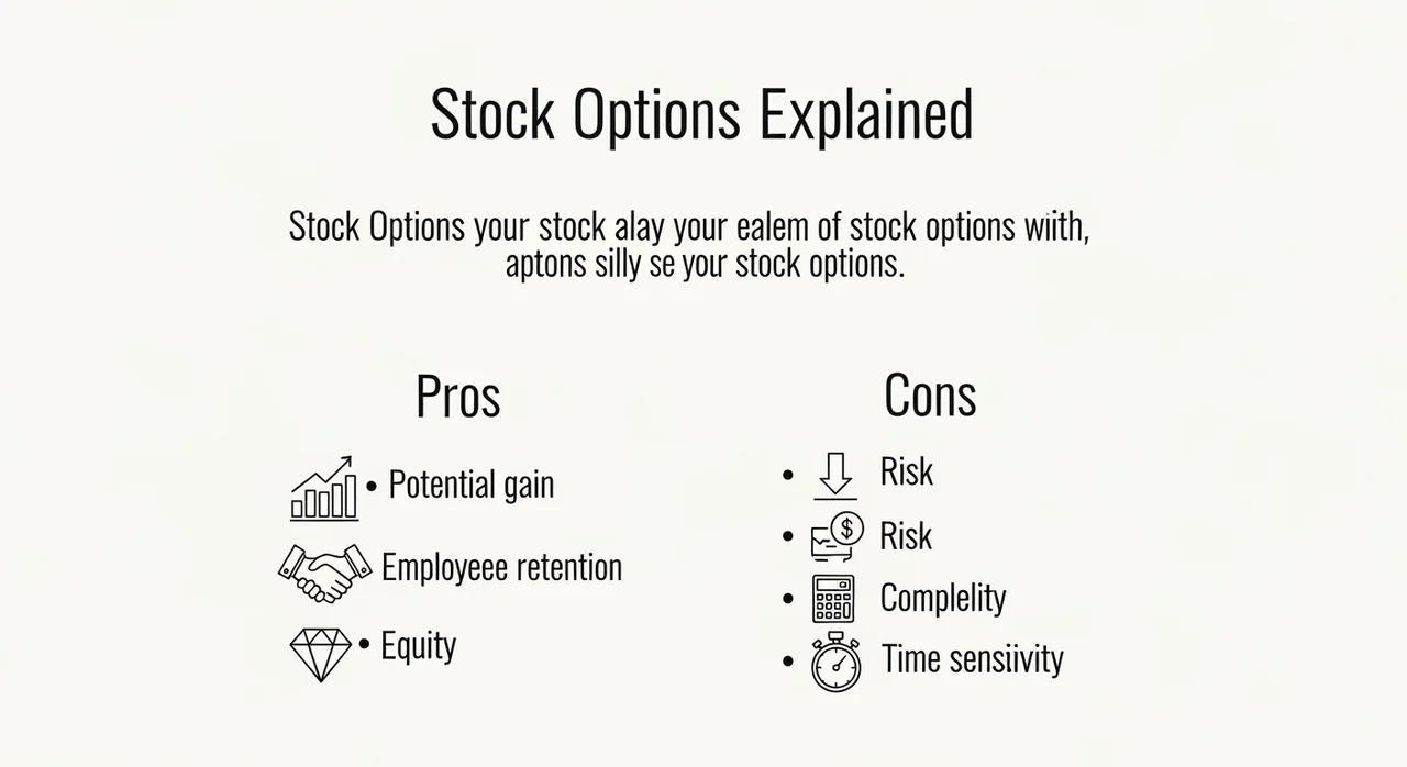 스톡옵션, 이것만 알면 끝! 기본 개념 & 장단점 한눈에 보기