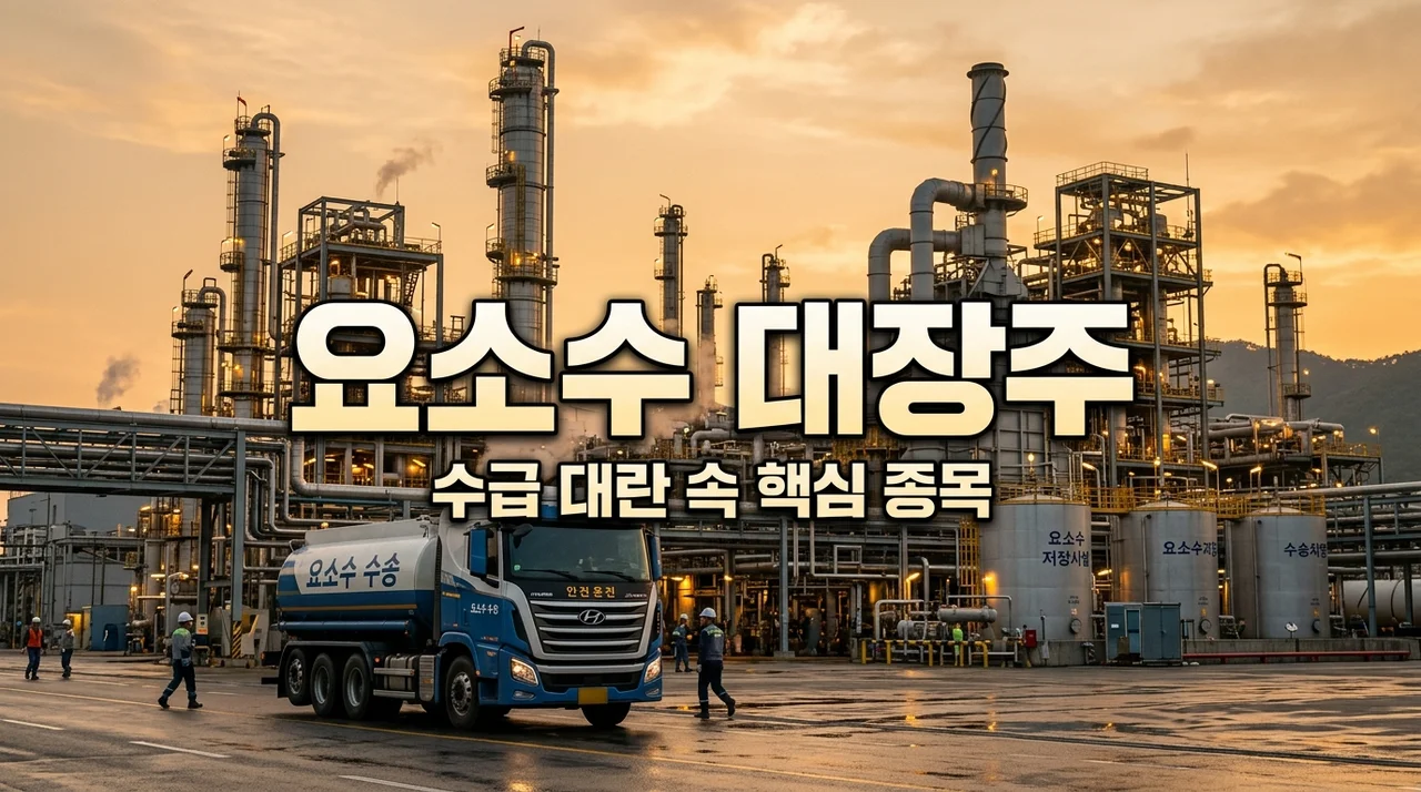 요소수 대장주 TOP 5 분석, 공급 대란 속 주목할 핵심 종목 정리