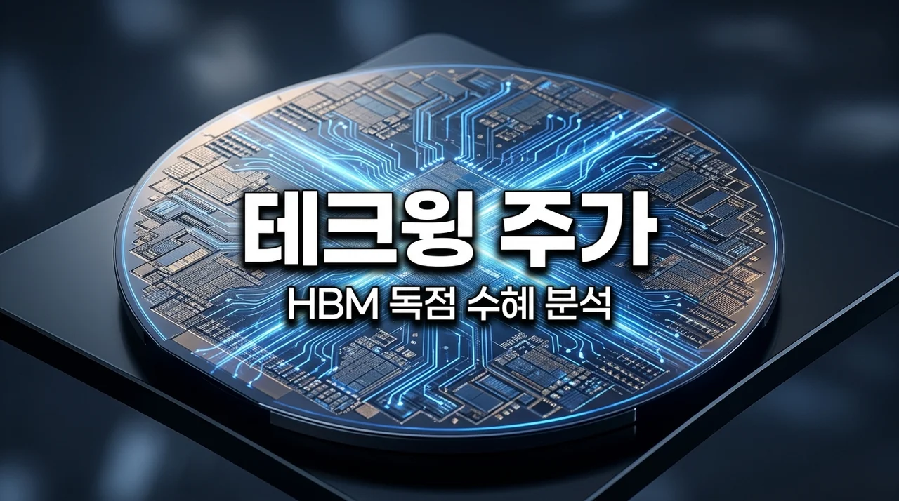 테크윙 주가 전망 HBM 큐브 프로버 독점과 2026년 목표 주가 분석