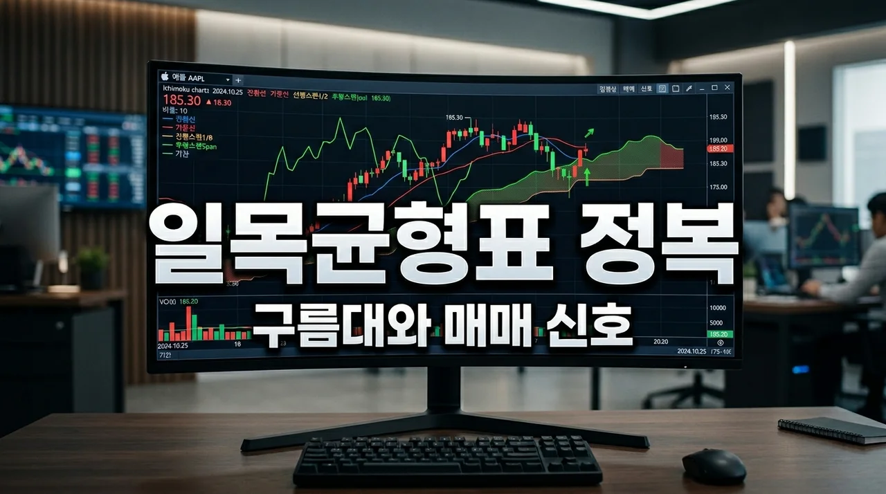일목균형표 보는 법: 구름대 해석부터 삼역호전 매매 타이밍까지 총정리