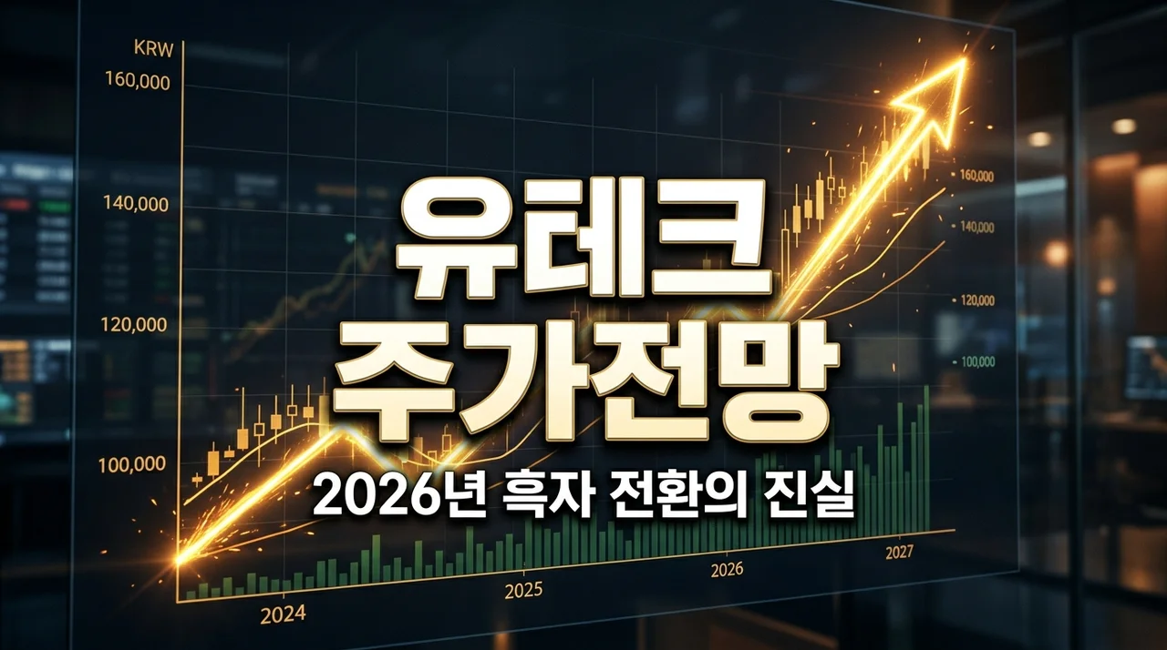 유테크 주가 전망 및 일월지엠엘 분석: 2026년 흑자 가능성 체크