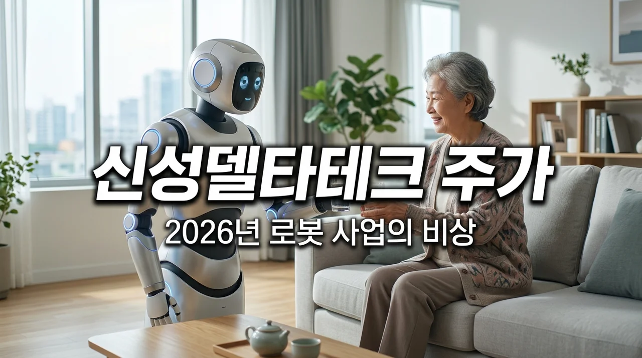 신성델타테크 주가 전망 2026년 로봇 사업 성과와 목표가 분석