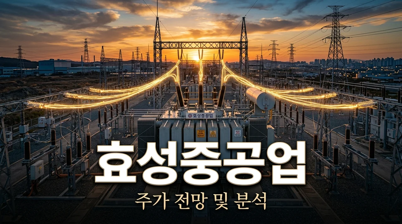 효성중공업 주가 전망, 400만원 황제주 등극 가능할까? 핵심 분석