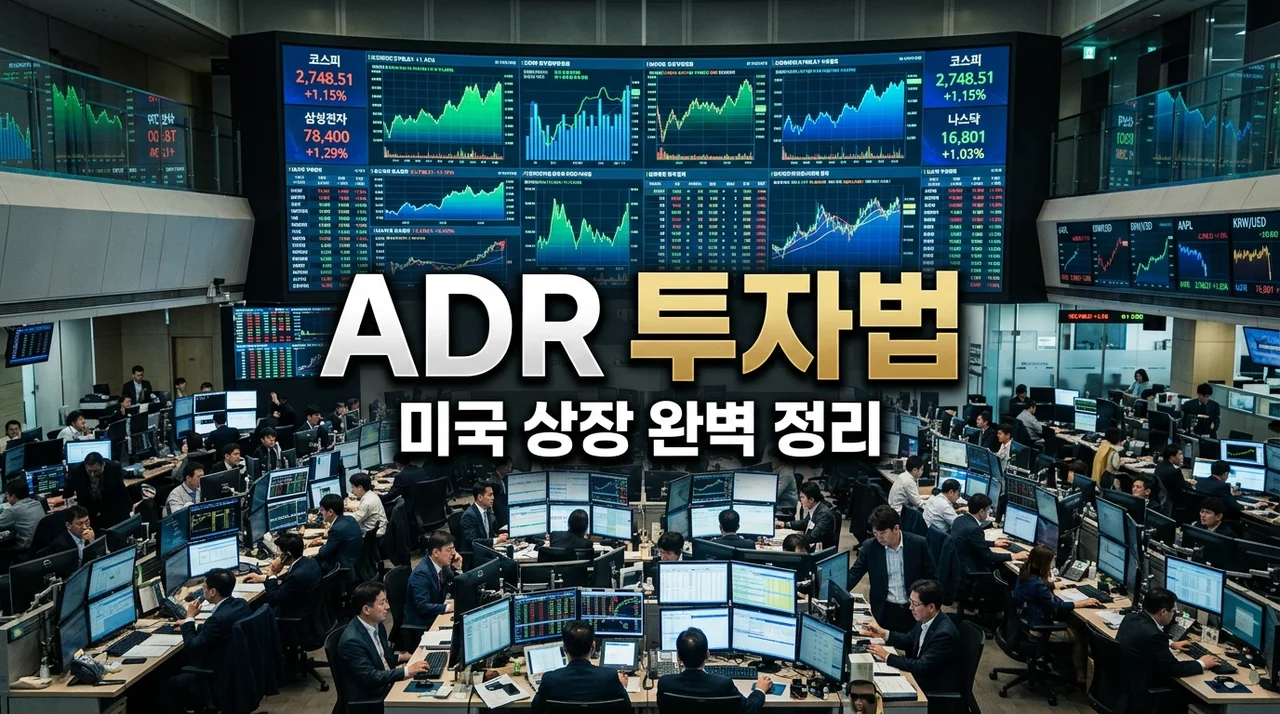 ADR이란? 미국 상장 주식 투자법 및 SK하이닉스 주가 영향 분석