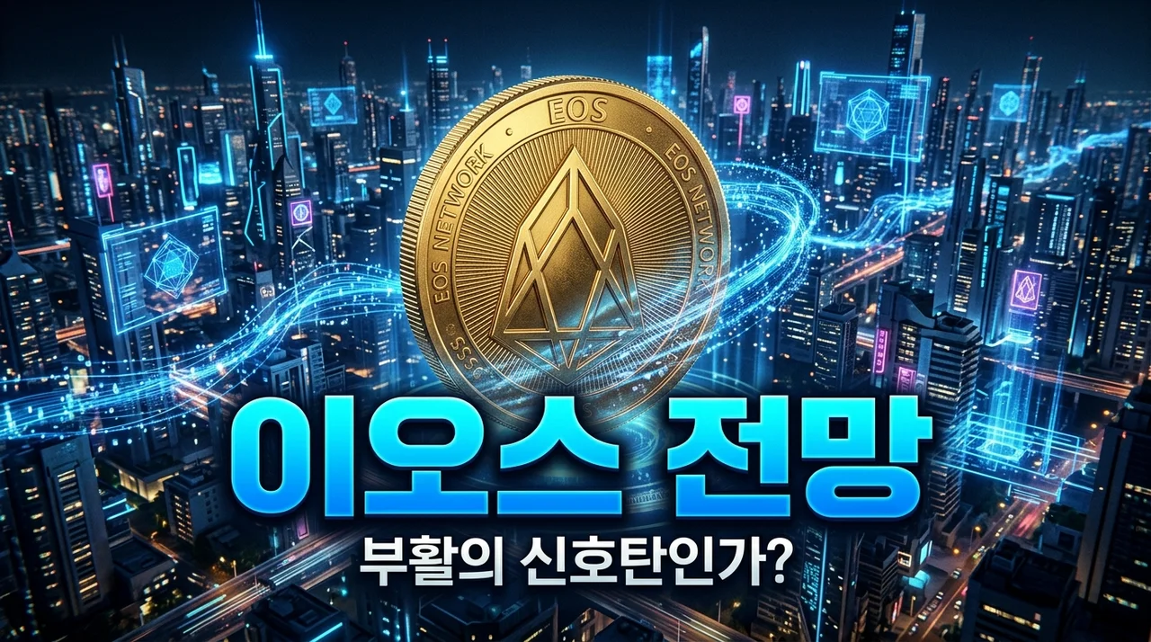 이오스 전망 코인 호재 시세 분석, 2026년 부활의 신호탄일까?