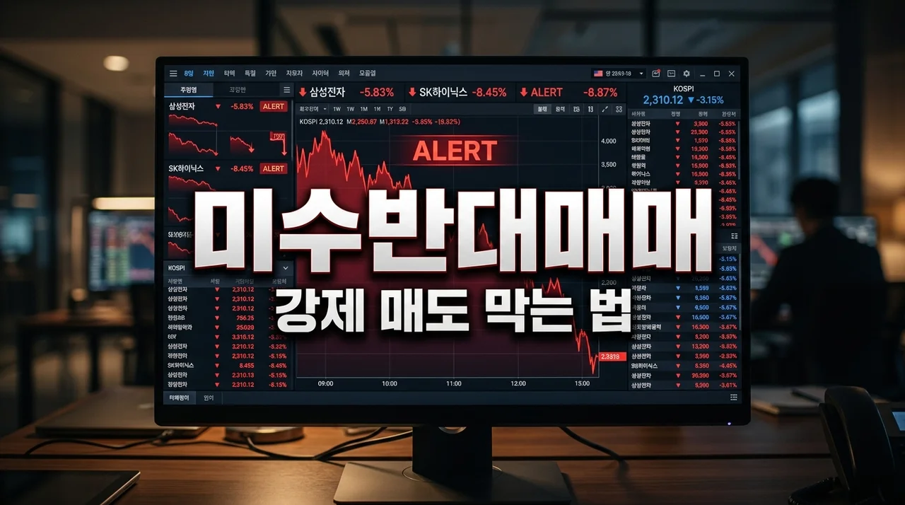 미수반대매매대상 해결법! 시간, 입금 방법 및 미수동결 방지 총정리