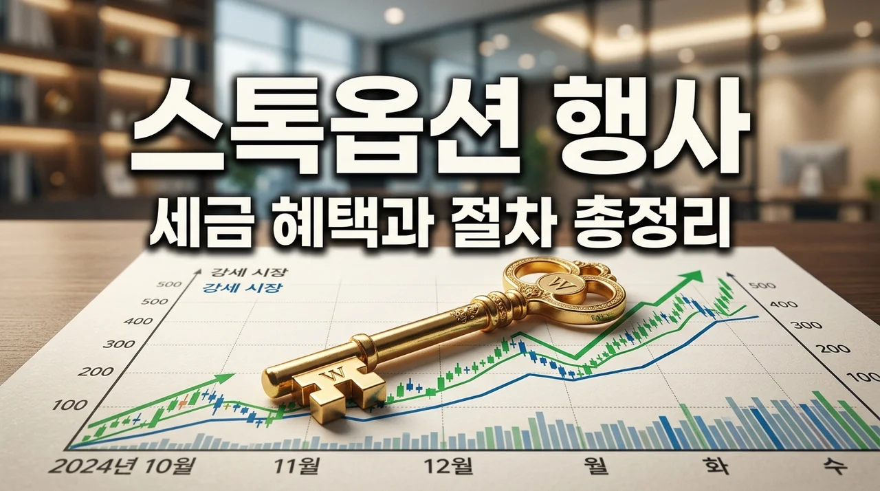 주식매수선택권행사 시기 및 세금 혜택 완벽 가이드