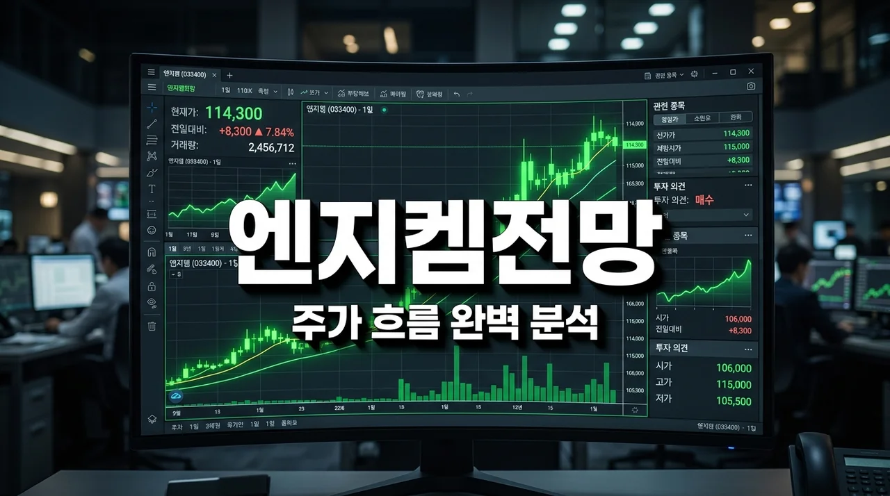 엔지켐생명과학주가 전망 및 투자 핵심 요약: 지금 진입해도 될까?