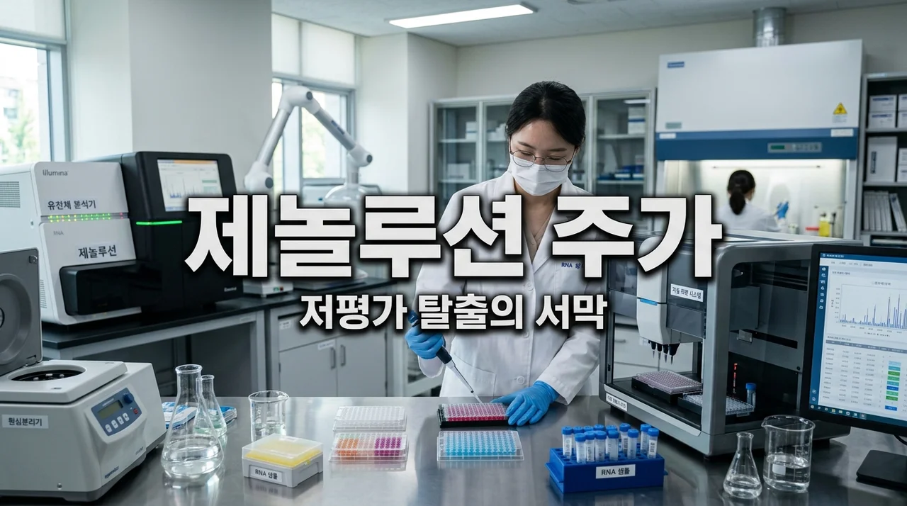 제놀루션주가 전망 분석, 역대급 저평가 구간의 투자 포인트 3가지