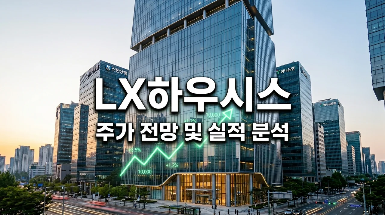 LX하우시스 주가 전망, 실적 반등과 건자재 시장 회복의 신호탄일까?