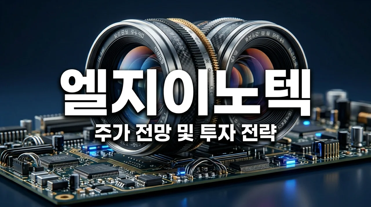 엘지이노텍 주가 전망 목표주가 34만원? 애플 효과와 반등 시점 분석
