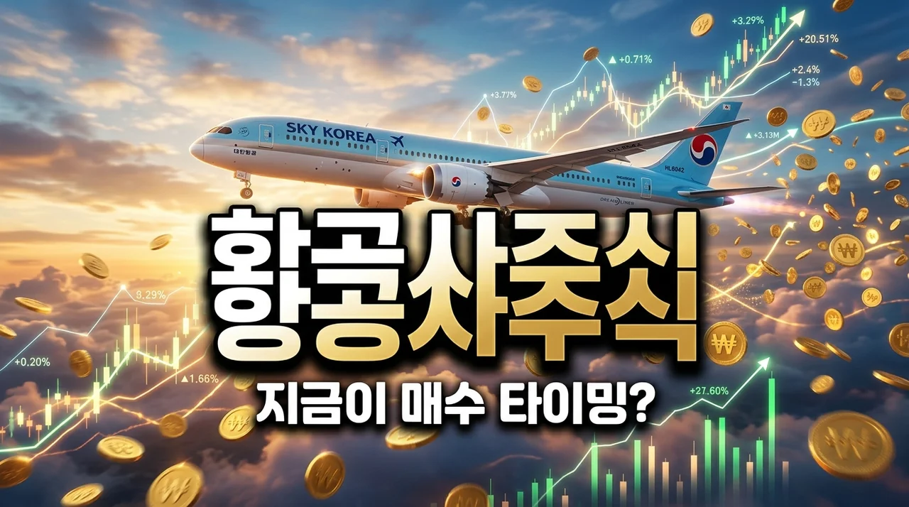 항공사 주식 매수 타이밍? 주가 전망 및 투자 전 꼭 알아야 할 3가지