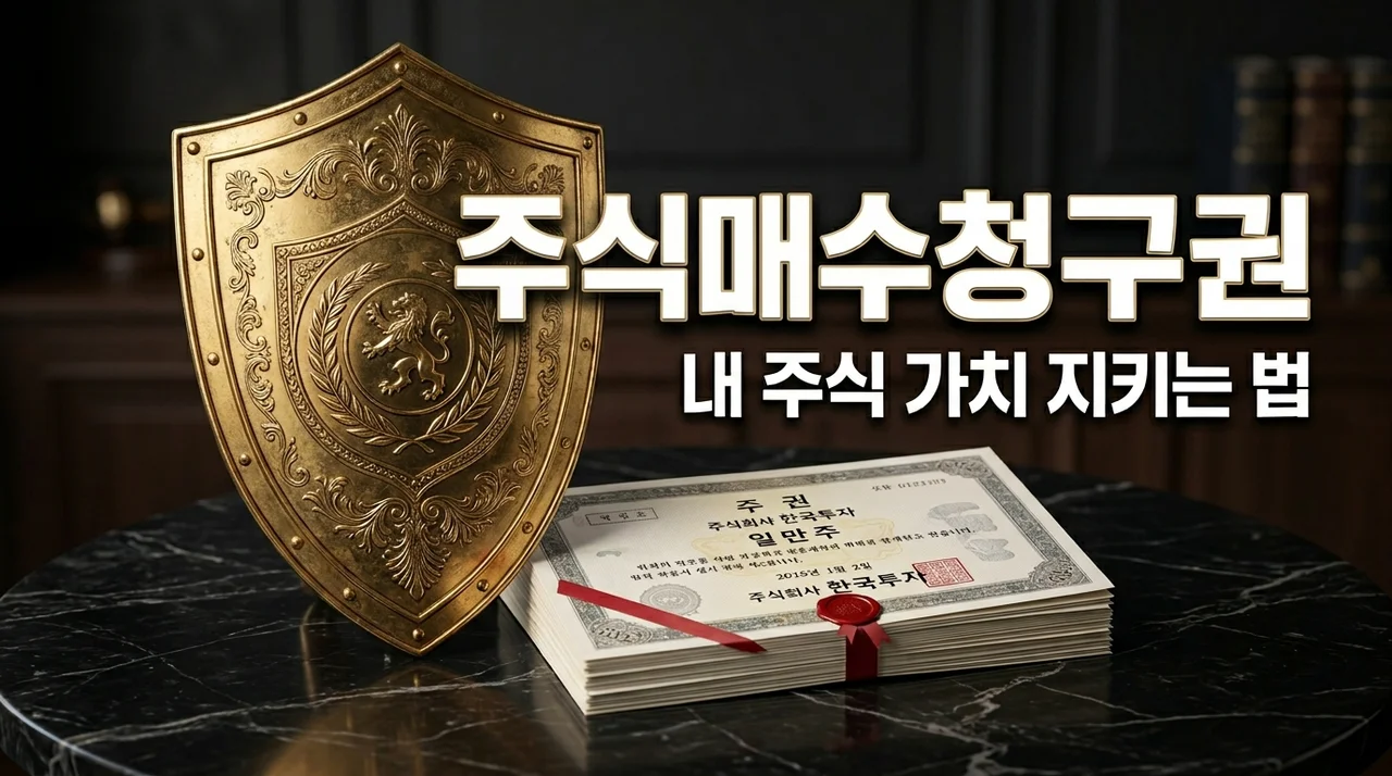주식매수청구권 뜻 행사 절차 및 가격 산정 방법 완벽 가이드