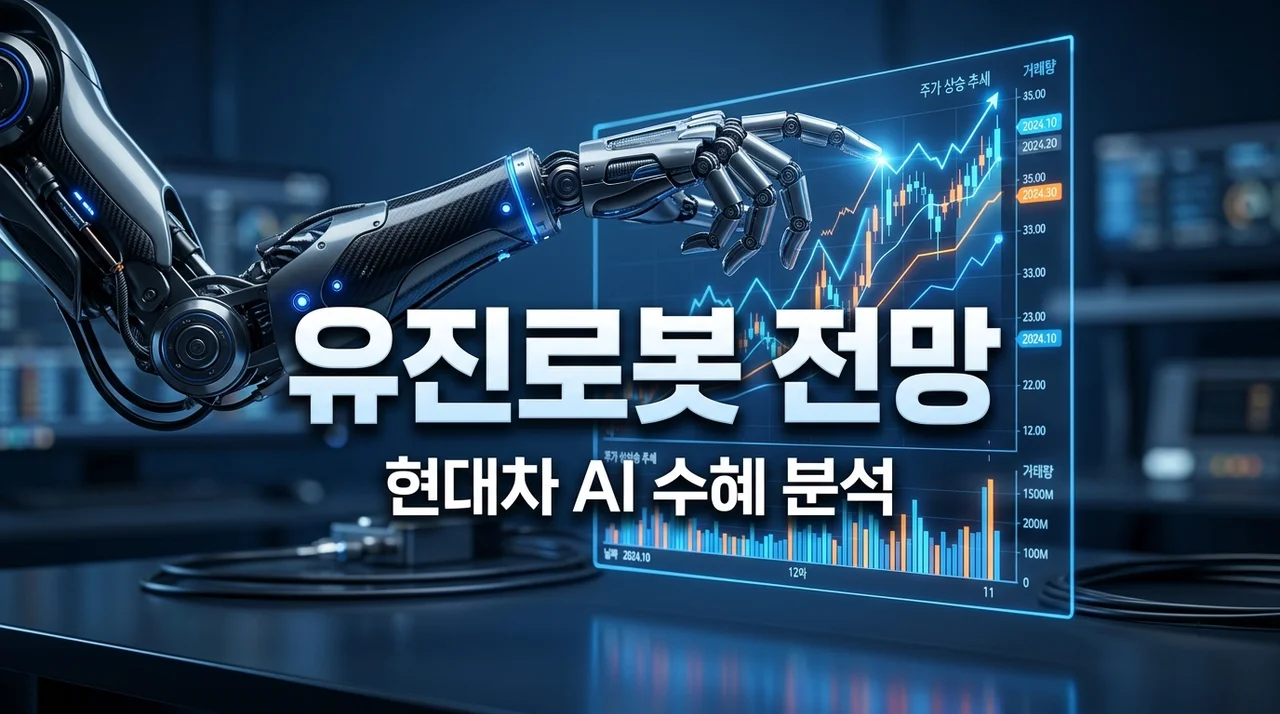유진로봇 주가 전망 현대차 피지컬 AI 수혜 및 목표가 투자 분석
