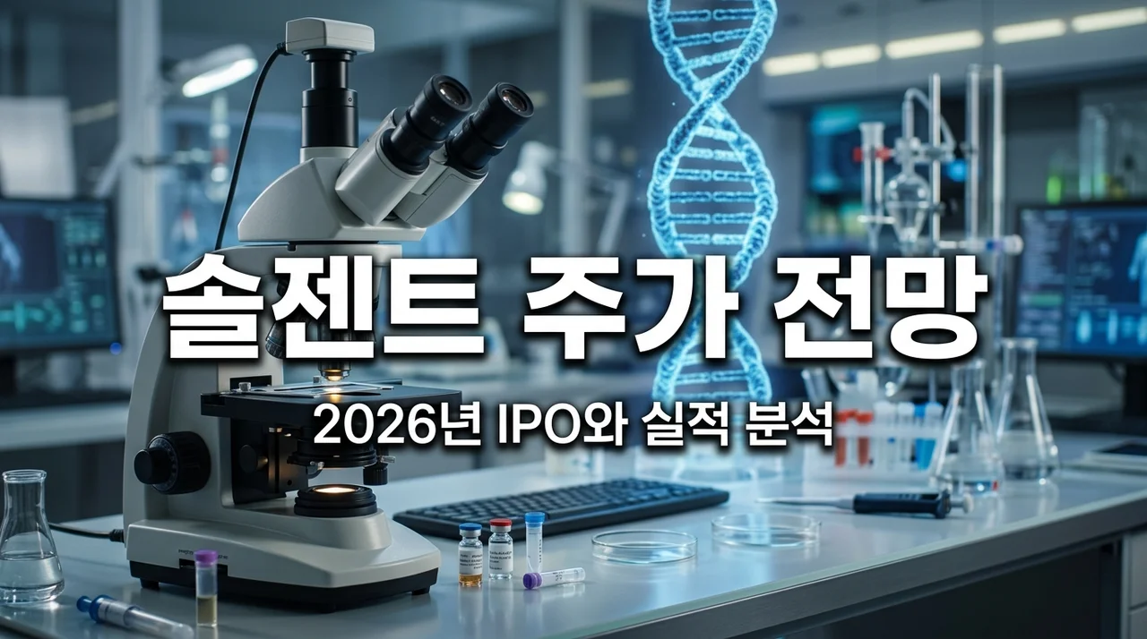 솔젠트주가 전망, 2026년 장외 거래 가격과 상장(IPO) 가능성 총정리