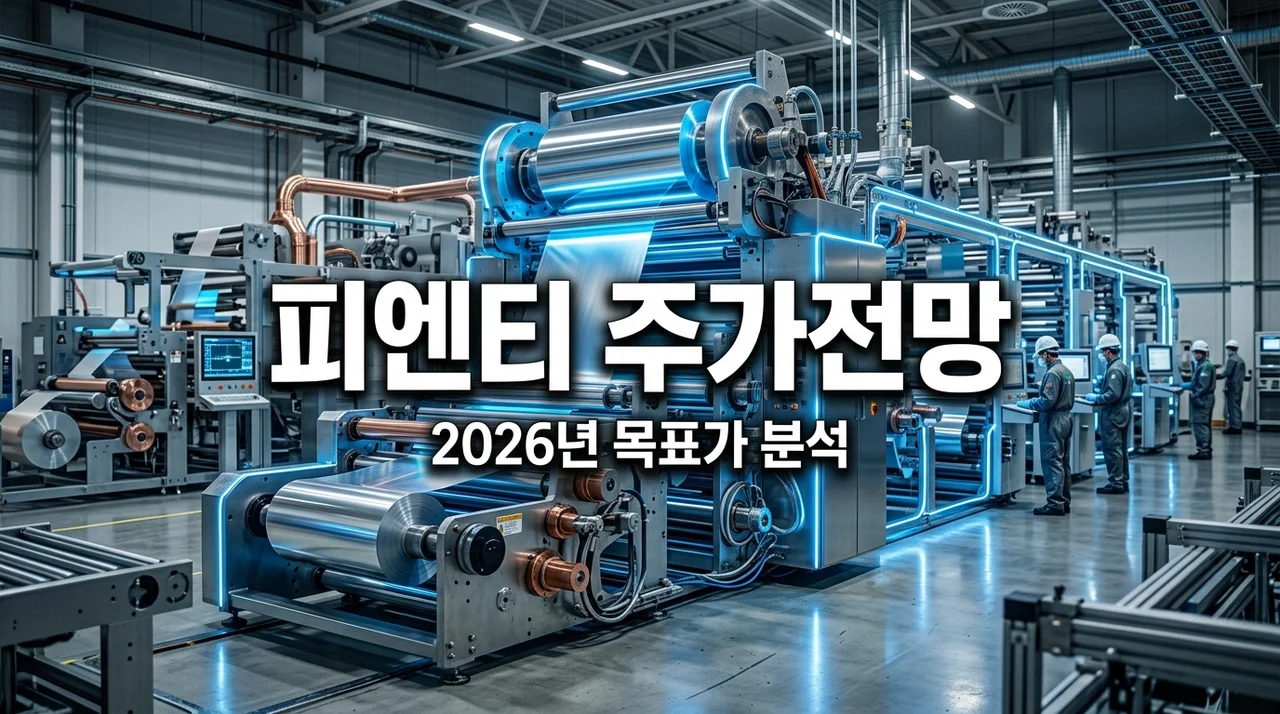 피엔티 주가 전망 2026 목표가 및 하락 이유 핵심 정리