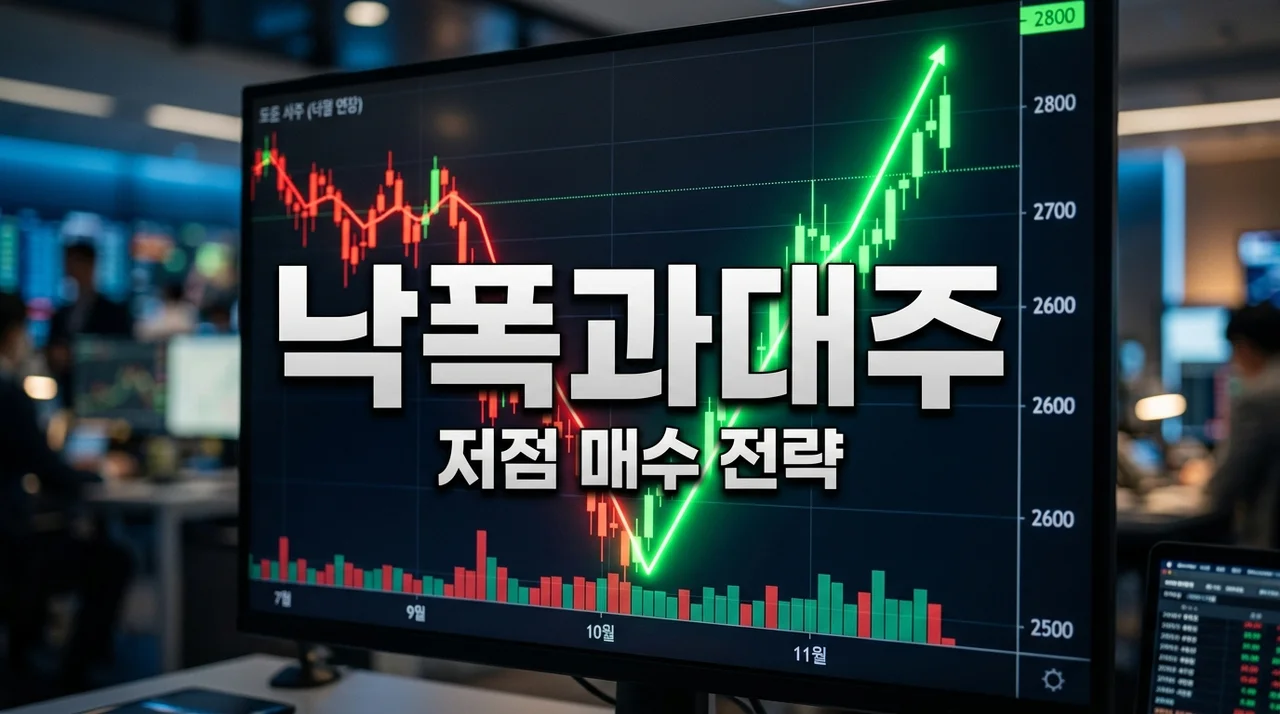 낙폭과대주 매수 전략, 기회일까 함정일까? 저점 잡는 법 총정리
