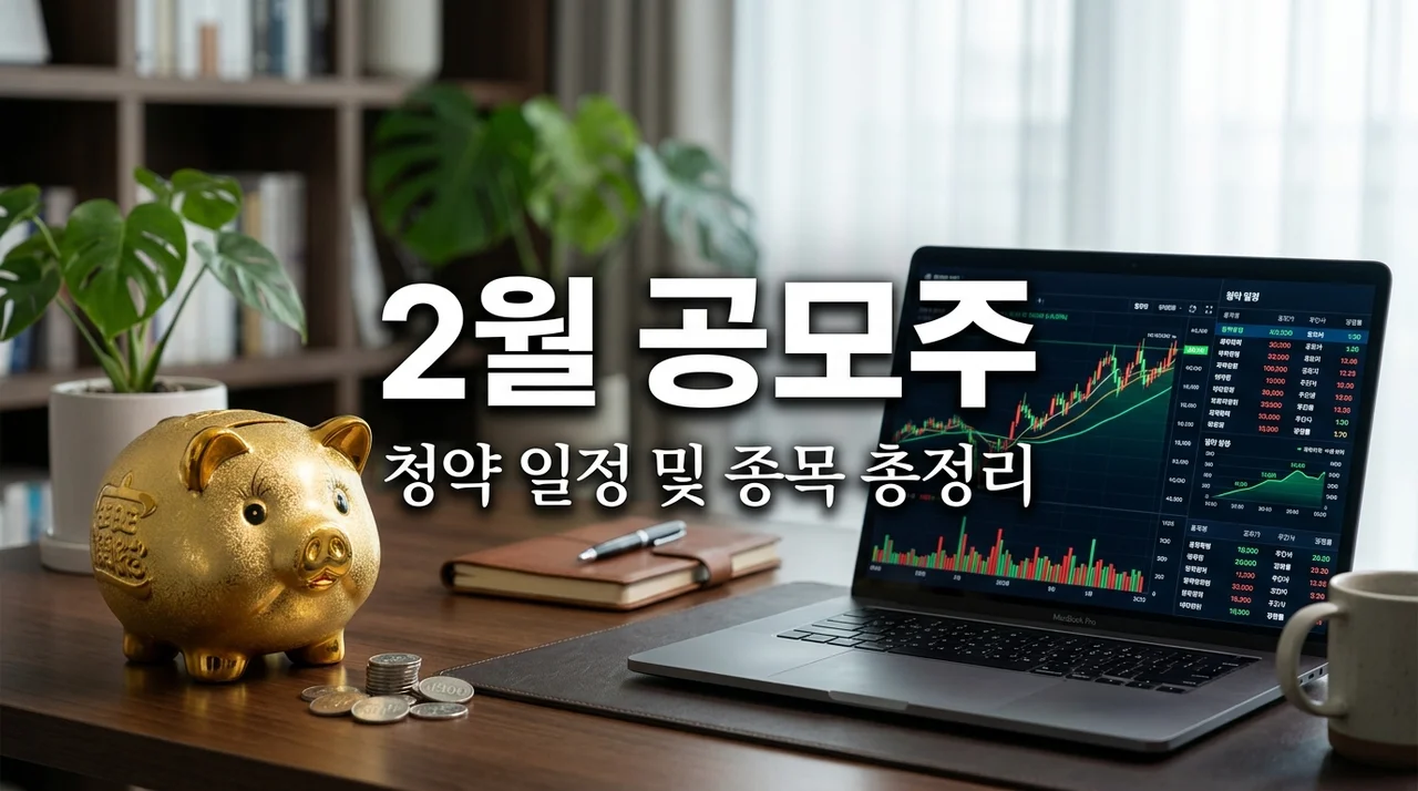 2월공모주일정 2026년 청약 종목 및 수익률 한눈에 정리하기