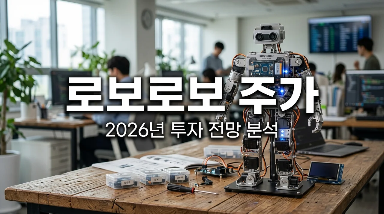 로보로보 주가 전망 및 AMD 협력 호재 분석! 교육용 로봇 대장주 투자 포인트 3가지