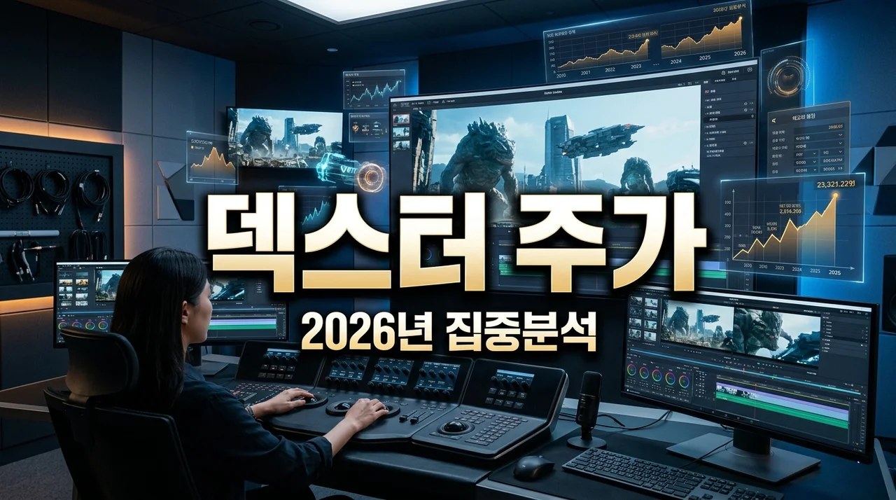 덱스터 주가 전망 2026년 실적 분석 및 투자 타이밍 핵심 정리