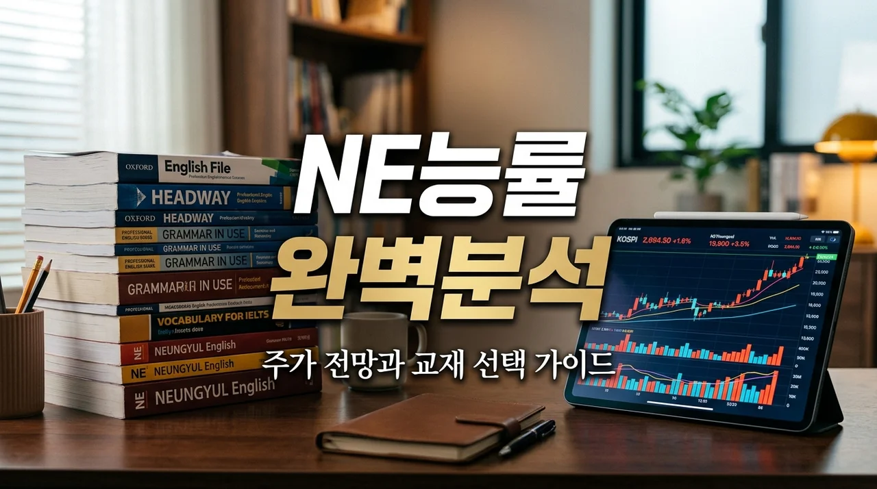 NE능률 주가 전망 및 영어 교재 완벽 분석: 2026년 필수 가이드