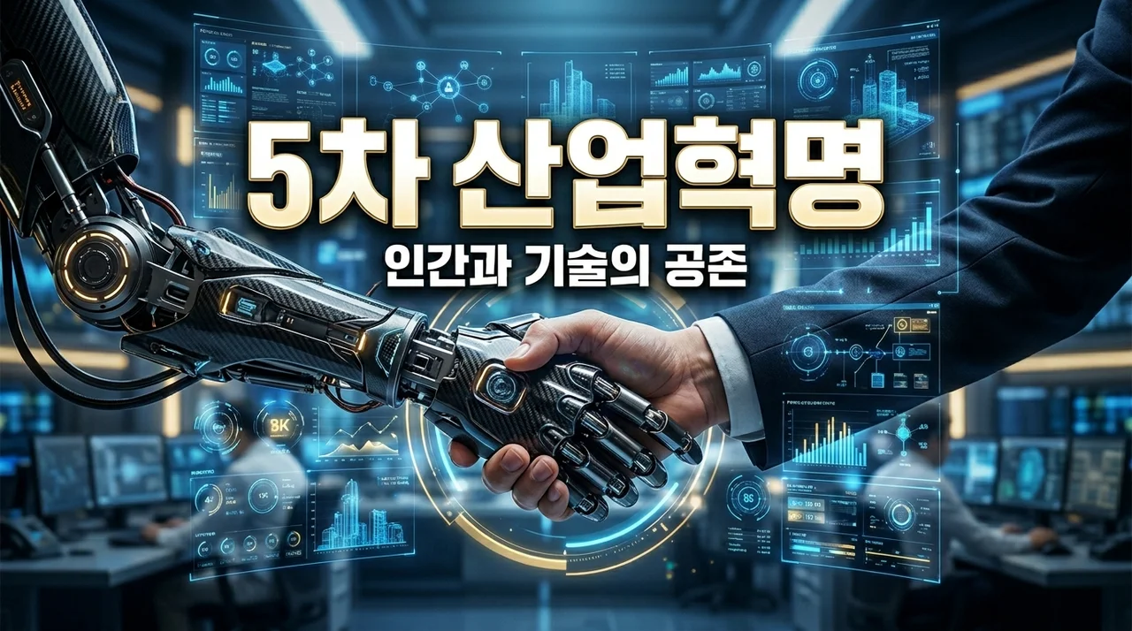 5차산업혁명 뜻과 특징: 4차 산업혁명 차이점 및 미래 변화 완벽 정리