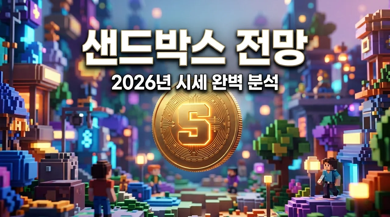 샌드박스코인 시세 전망, 2026년 반등 가능성과 핵심 차트 분석