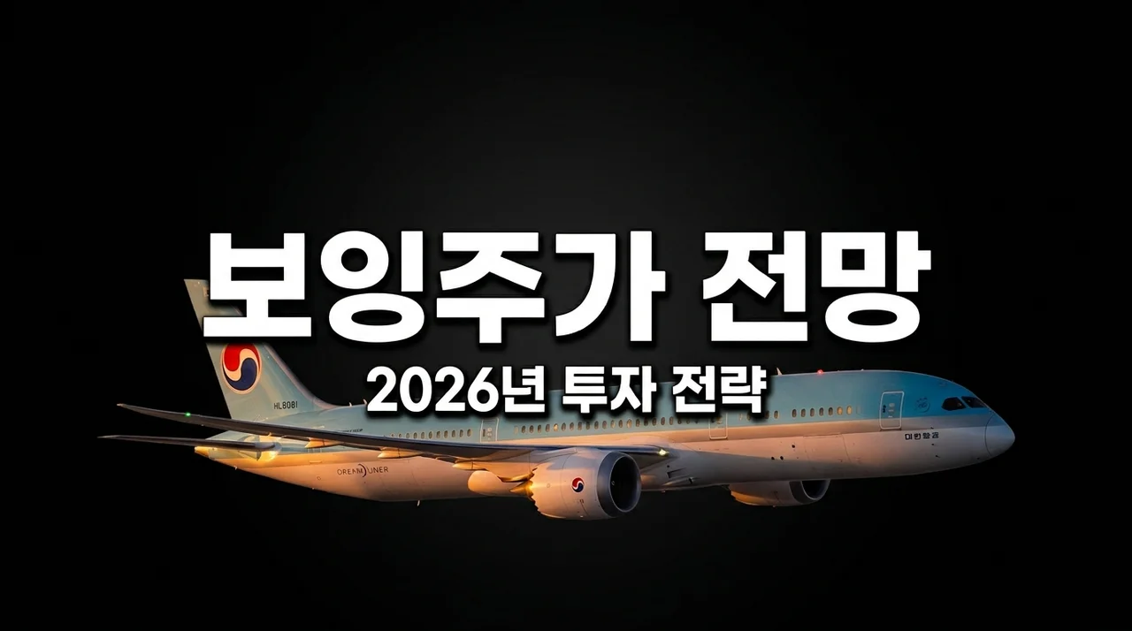 보잉주가 전망 분석: 대한항공 수주와 생산 정상화가 미치는 영향