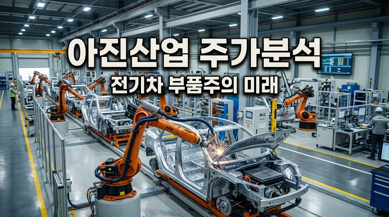 아진산업주가 전망, 1조 매출 돌파와 전기차 부품 성장의 핵심 분석