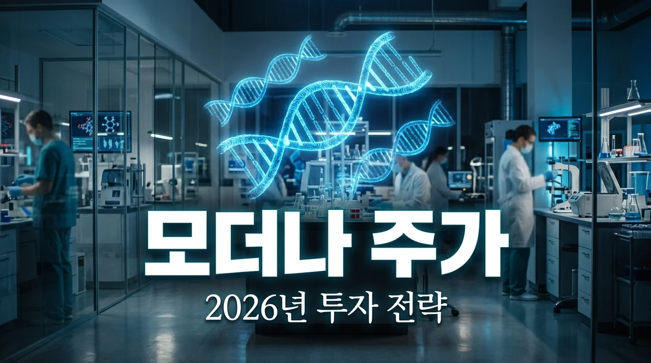 모더나 주가 전망 분석 | 암 백신 상용화와 2026년 반등 포인트 3가지