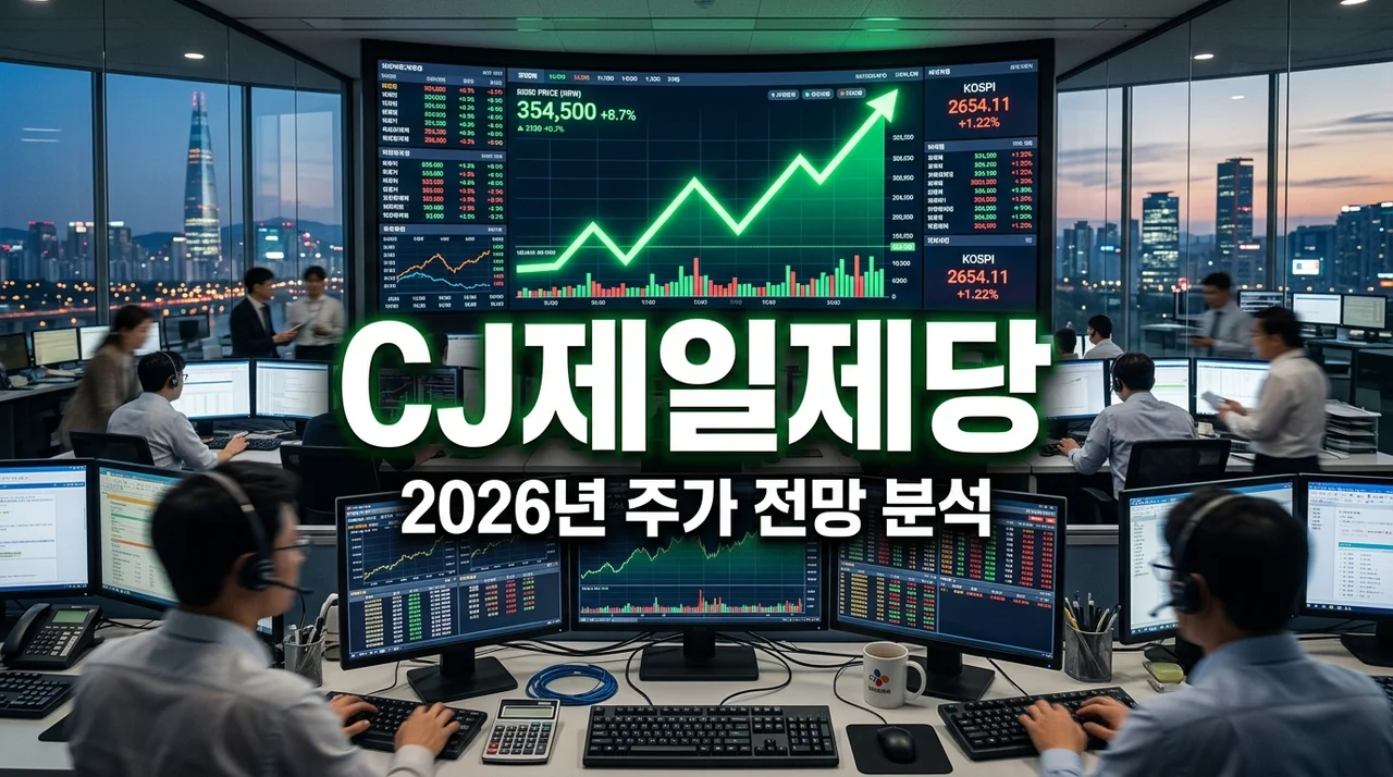 CJ제일제당주가 전망 2026년 실적 회복과 바이오 사업 매각 효과 분석
