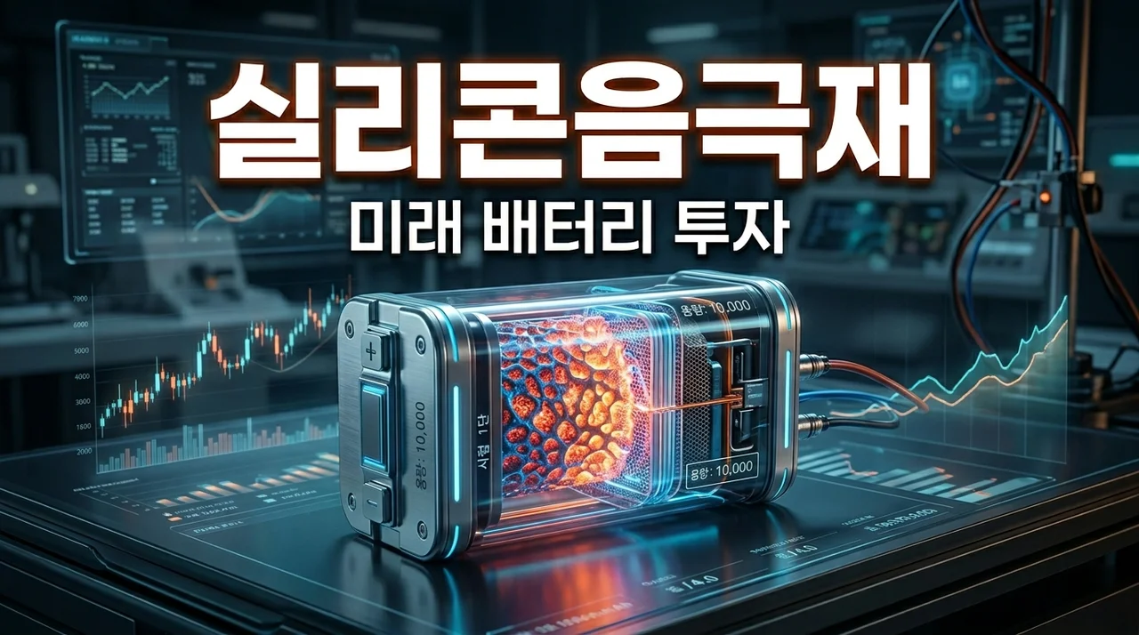 실리콘음극재 관련주: 미래 배터리 핵심 기술과 유망 기업 총정리