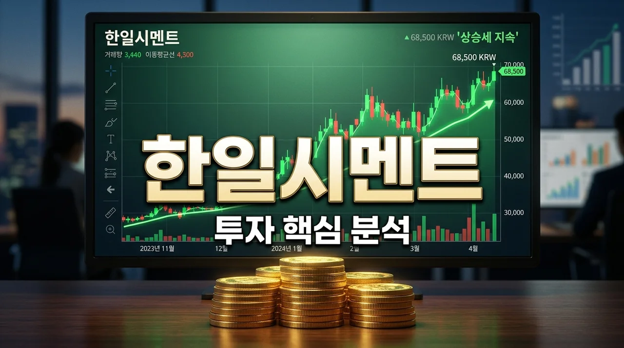 한일시멘트 주가 전망: 2026년 배당, 사업구조 분석 및 투자 전략