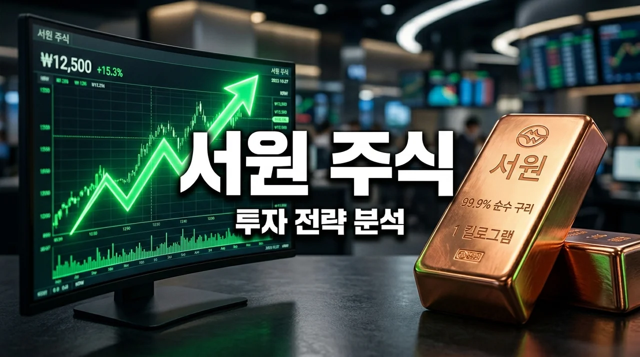 서원 주가 전망 2026: 구리 가격과 실적 분석으로 투자 전략 세우기