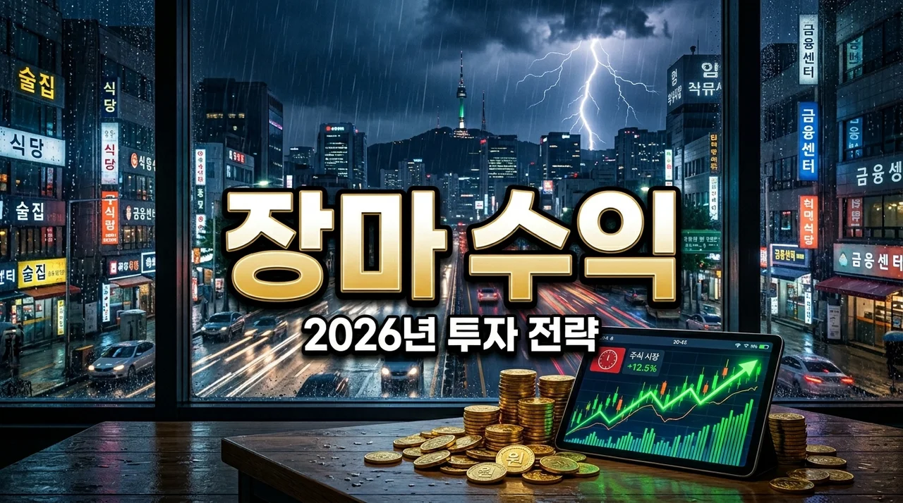 2026 장마관련주 전망과 투자 전략: 핵심 테마주 완벽 분석