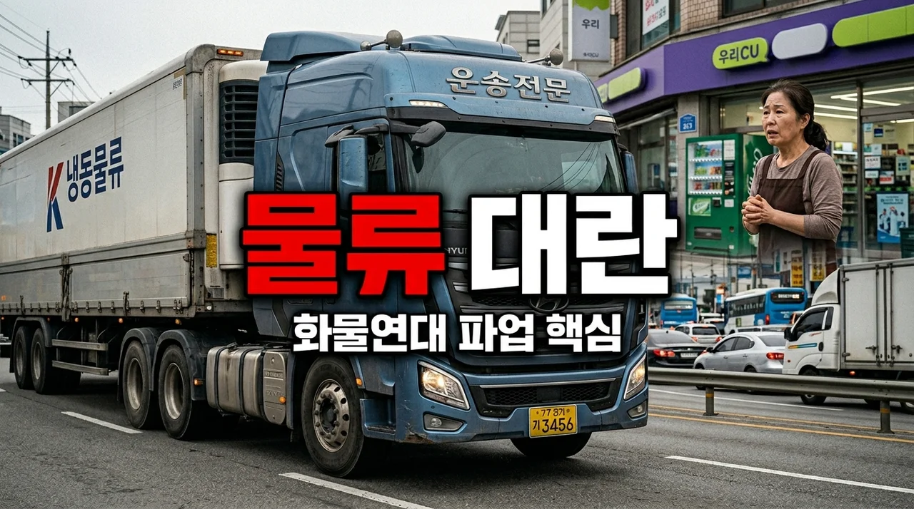 화물연대 파업, 왜 반복될까? 핵심 쟁점과 소상공인 피해 총정리